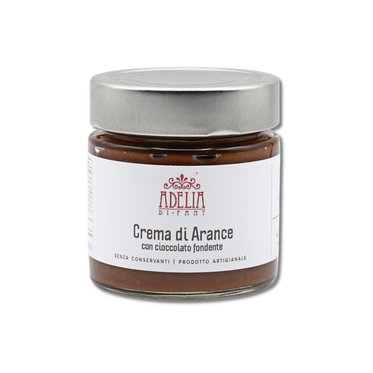 Crema d'Arance con Cioccolato Fondente