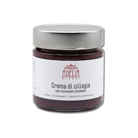Crema di Ciliegie con Cioccolato Fondente
