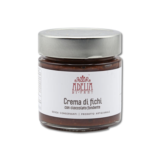 Crema di Fichi con Cioccolato Fondente