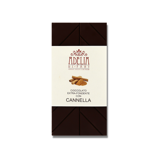 Tavoletta Cioccolato Extra-fondente con Cannella