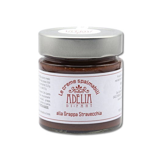 Crema spalmabile alla Grappa Stravecchia