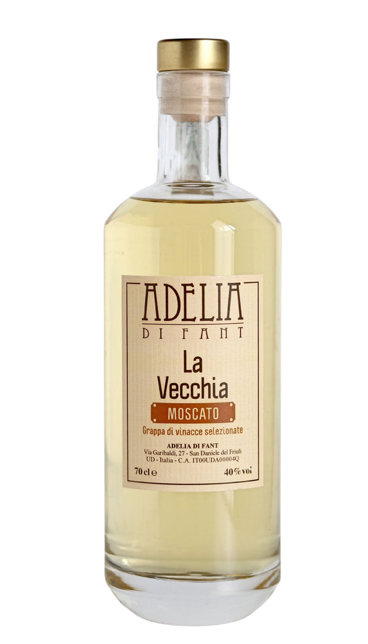 Grappa La vecchia moscato - ADELIA DI FANT