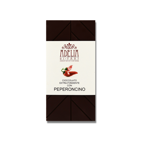 Tavoletta Cioccolato Extra-fondente con Peperoncino