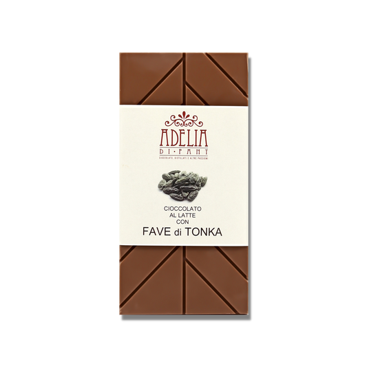 Tavoletta Cioccolato al Latte con Fave Tonka